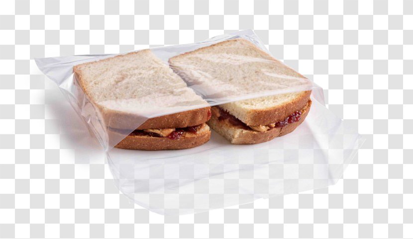 Hamburger Peanut Butter And Jelly Sandwich Fast Food Bread - Storage Transparent PNG