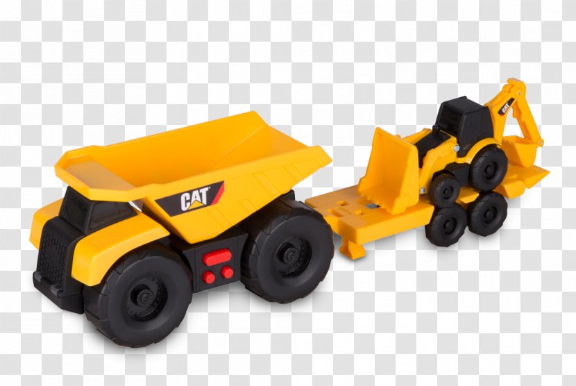 Caterpillar Inc. Car Vehicle Toy Dump Truck - Play Transparent PNG