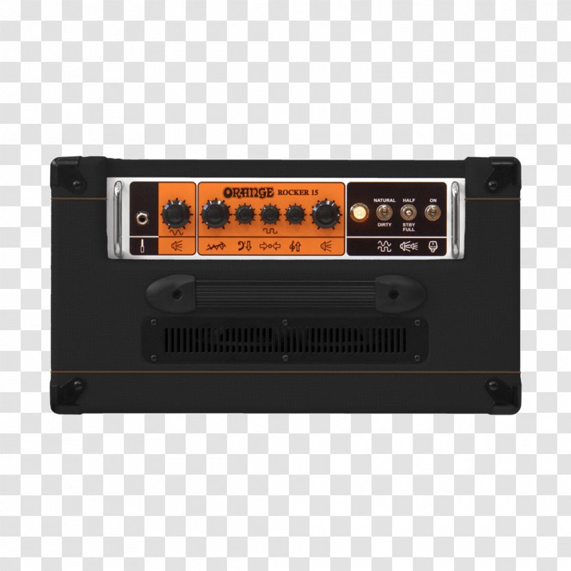 Guitar Amplifier Orange Rocker 15 Electric 32 - Tree Transparent PNG