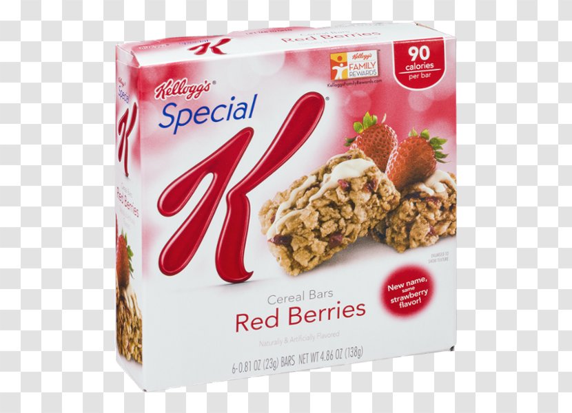 Breakfast Cereal Kellogg's Special K Red Berries Cereals Flapjack - Granola Transparent PNG