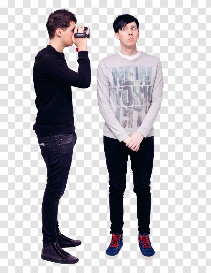 The Amazing Book Is Not On Fire Dan And Phil Go Outside Desktop Wallpaper - Watercolor Transparent PNG