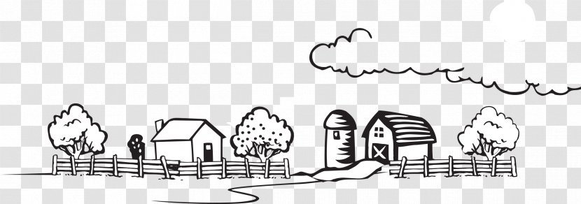 Farmer Clip Art - Black And White - Recreation Transparent PNG