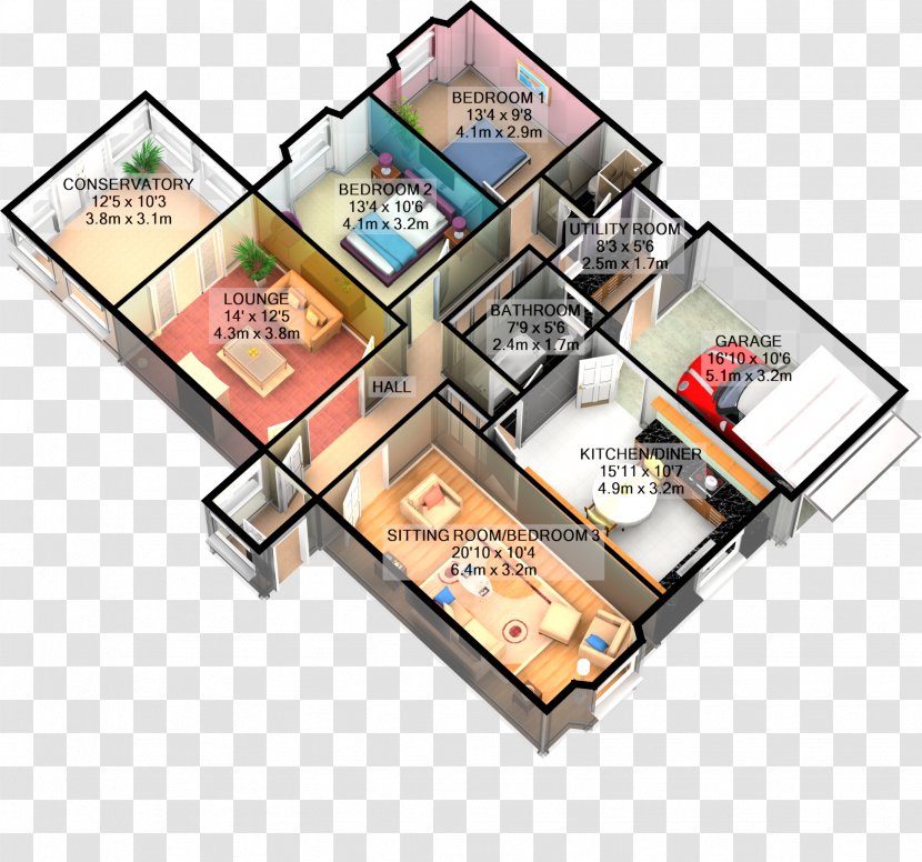 Floor Plan - Design Transparent PNG