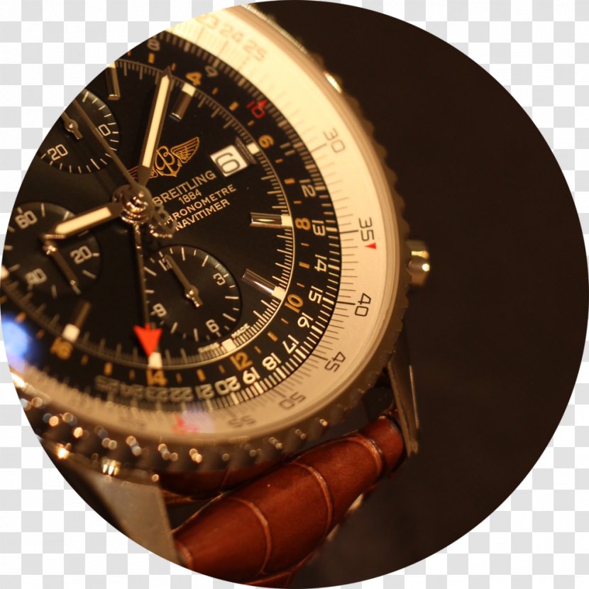 Breitling Men's Navitimer World Chronograph Watch SA Clock - Page Layout Transparent PNG