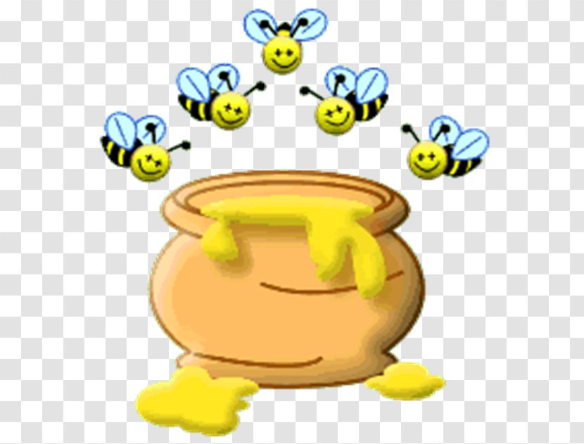 Bee Honey Clip Art - Emoticon Transparent PNG