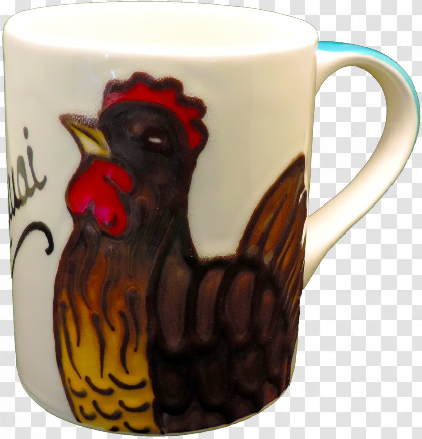 Rooster Coffee Cup Chicken Mug Transparent PNG
