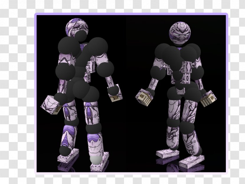 Robot Space - Purple Transparent PNG