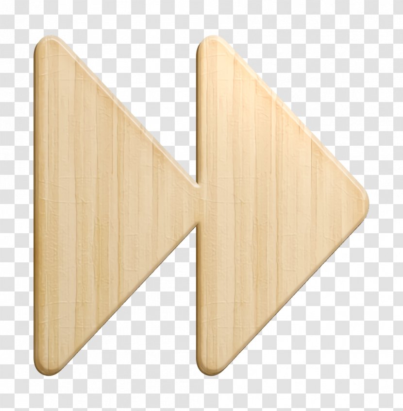 Music Icon Next Button - Plywood - Wood Stain Transparent PNG