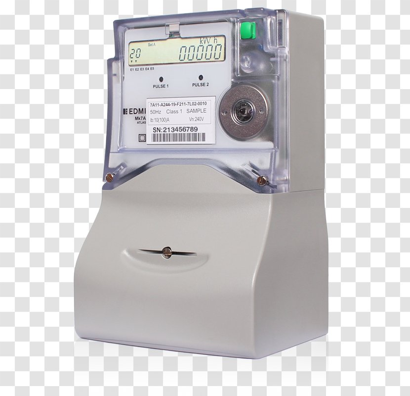 Electricity Meter Smart Automatic Reading Single-phase Electric Power - Solar Panels Transparent PNG