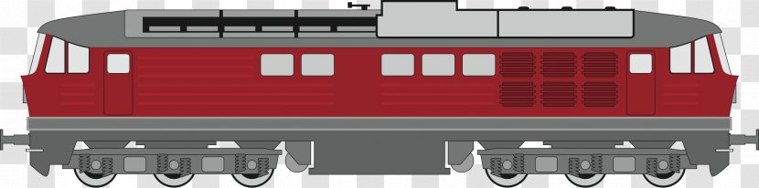 Railroad Car Locomotive Train Passenger Rail Transport Transparent PNG