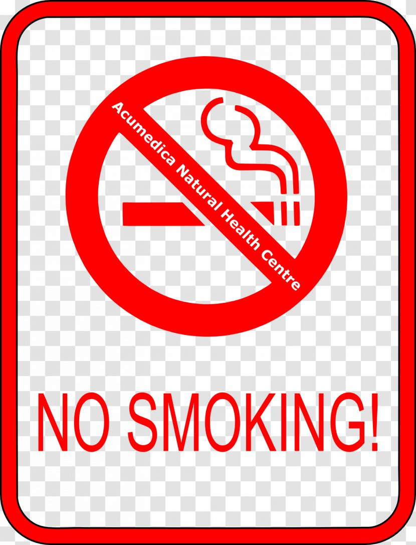 Smoking Ban Black And White Clip Art - No Transparent PNG