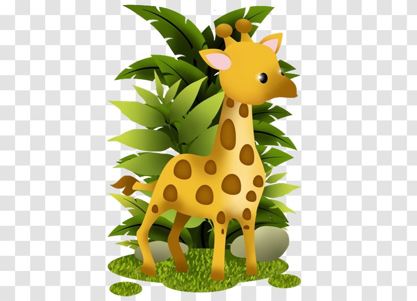 Baby Giraffes Animal All About Peoria Zoo - Mammal - Watercolor Giraffe Transparent PNG