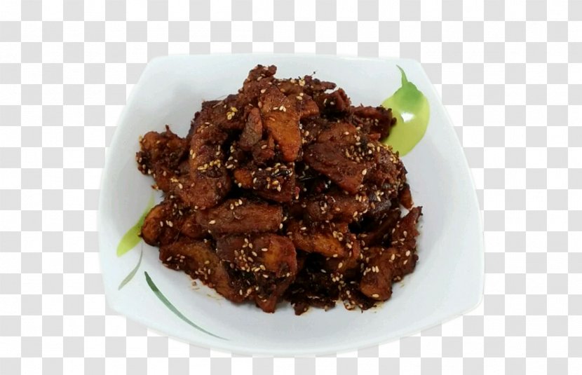 Jerky Pork Bakkwa Food Meat - Fried - Spicy Transparent PNG