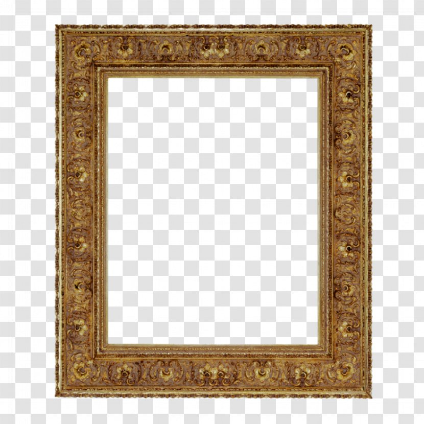 Picture Frames Decorative Arts Mat Stock Photography - Royaltyfree - Gold Paint Transparent PNG