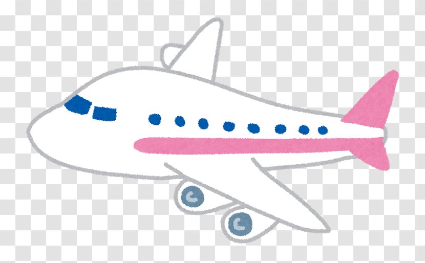 Haneda Airport Kyoto Asahikawa Tottori Cebu - Pink Airplane Transparent PNG