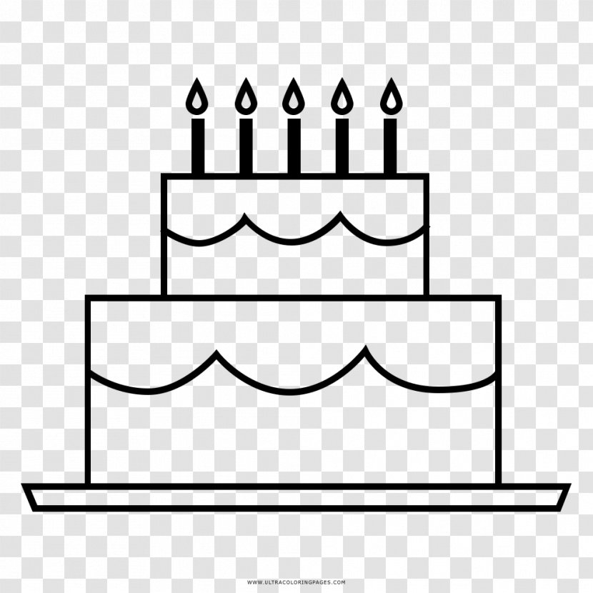 Birthday Cake Torte Cupcake Drawing Transparent PNG