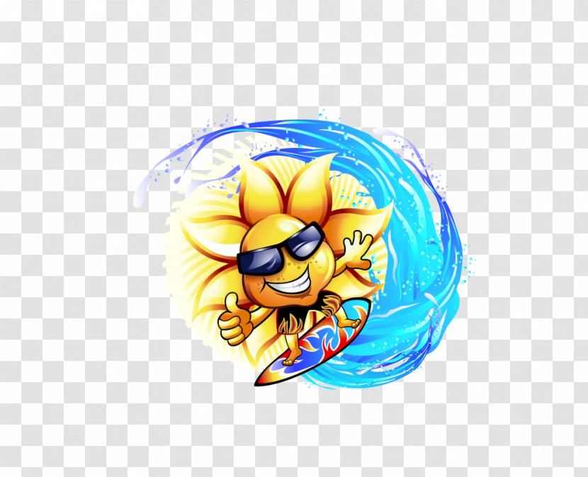 Sunflower Flag - Icon - Computer Graphics Transparent PNG