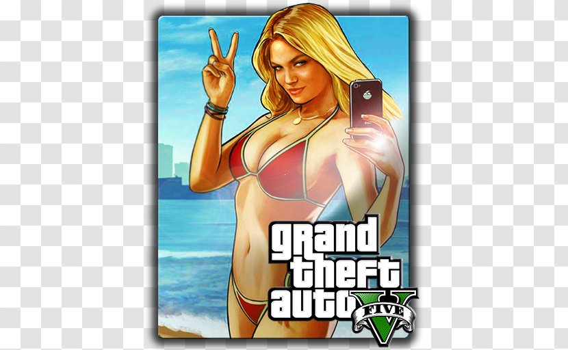 Lindsay Lohan Grand Theft Auto V Rockstar Games Video Take-Two Interactive - Watercolor Transparent PNG