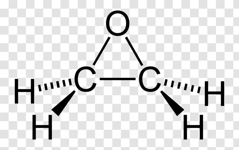 Ethylene Oxide Glycol Acetylene Chemistry - Chemical Substance - Black And White Transparent PNG