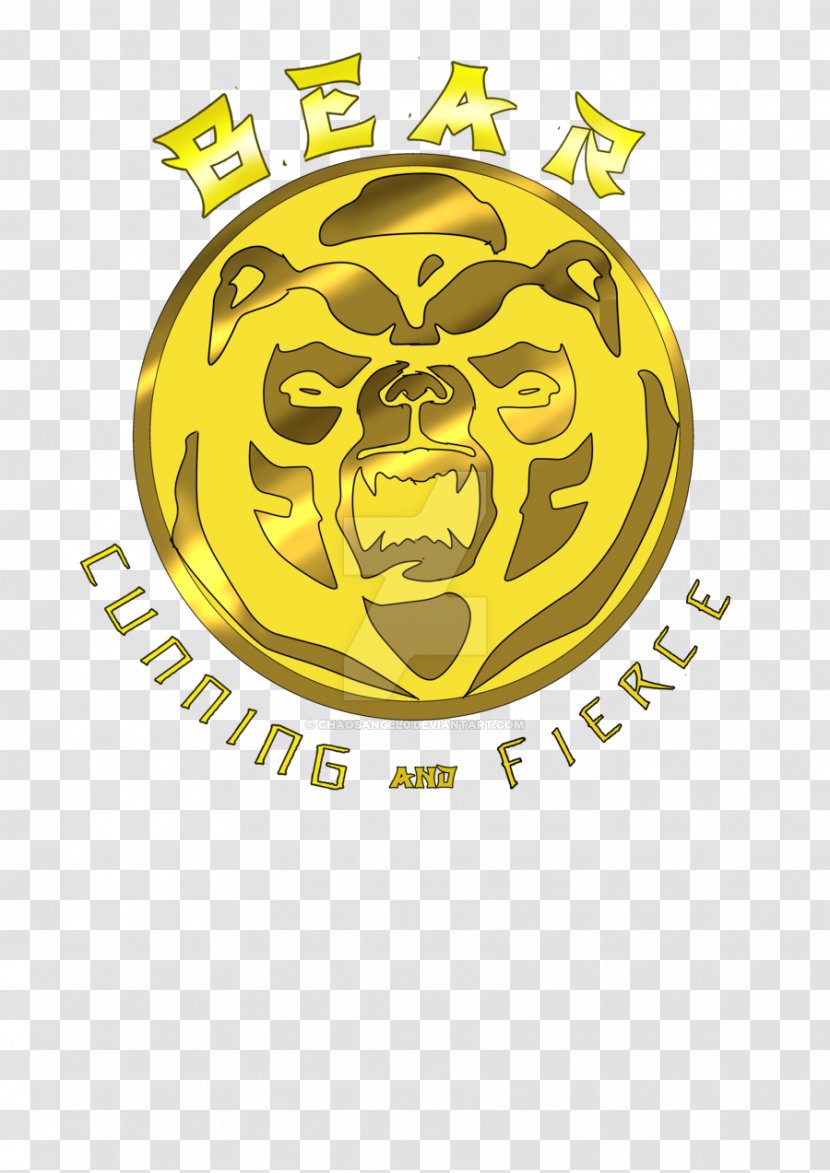 Logo Brand Carnivora Font - Yellow - Cunning Transparent PNG