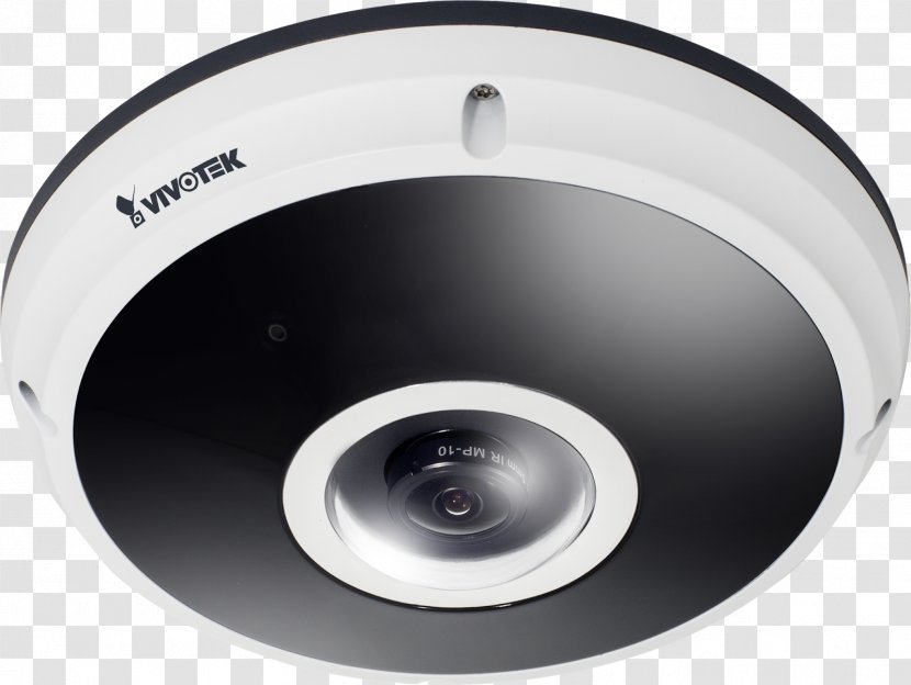 IP Camera Vivotek Network Fisheye Lens 3-Megapixel Multiple-Sensor Dome MS8392-EV - Panorama Transparent PNG