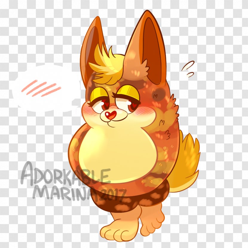 Tattletail Whiskers Orange County Cat Art - Tail - D8 Group Transparent PNG