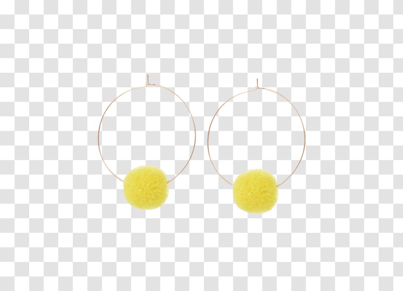 Earring Yellow Jewellery Bijou - Color Transparent PNG