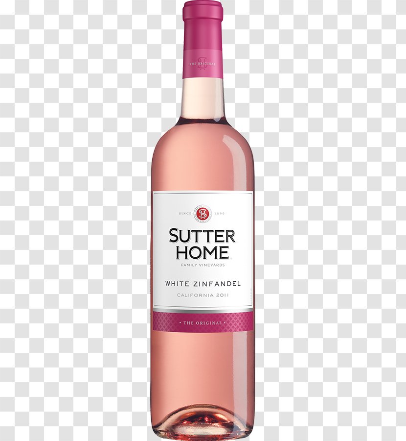 White Zinfandel Sutter Home Winery Distilled Beverage - Wine - Sauce Pasta Transparent PNG