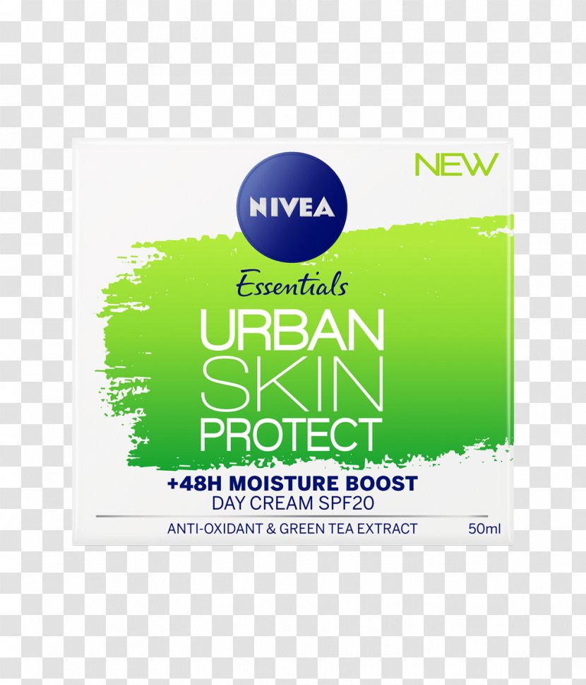 Nivea Essentials Urban Skin Defense Dagcrème Spf20 Defence Cuidado Día 50 Ml Cream Brand - Protect Transparent PNG