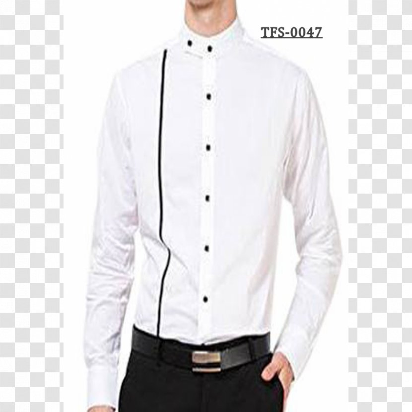 Tuxedo M. Dress Shirt - Collar Transparent PNG