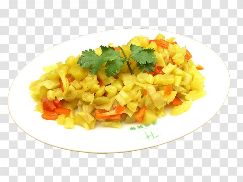 Pilaf Saffron Rice Vegetarian Cuisine Side Dish Garnish - Pepper Radish Transparent PNG