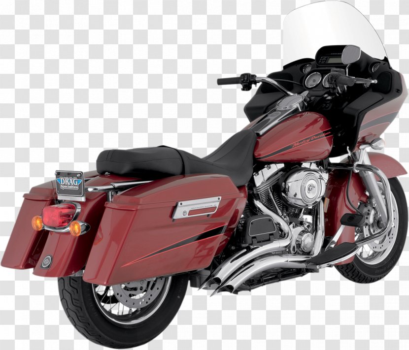 Exhaust System Vance & Hines Harley-Davidson Touring Motorcycle - Big Radius 2into1 Transparent PNG