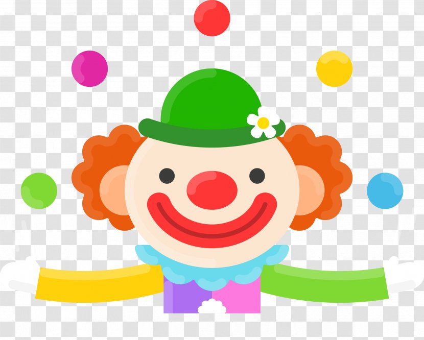Clown Circus If(we) - Smile - Vector Transparent PNG