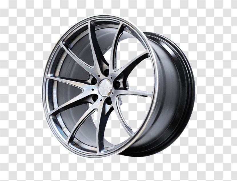 Alloy Wheel Car Spoke Tire Transparent PNG