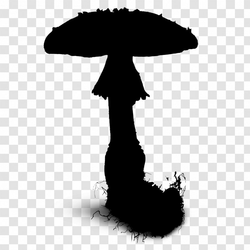 Silhouette Font - Umbrella - Mushroom Transparent PNG