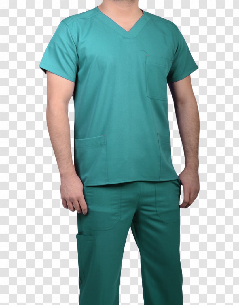 T-shirt Scrubs Sleeve Nurse Uniform - Nursing Care - Male Transparent PNG