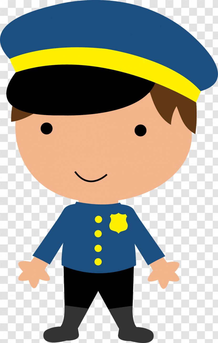 Police Officer T-shirt Clip Art - Yellow - Policeman Transparent PNG