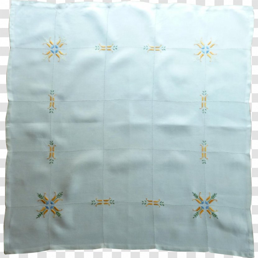 Textile Linens Microsoft Azure Turquoise Pattern - White - Tablecloth Transparent PNG