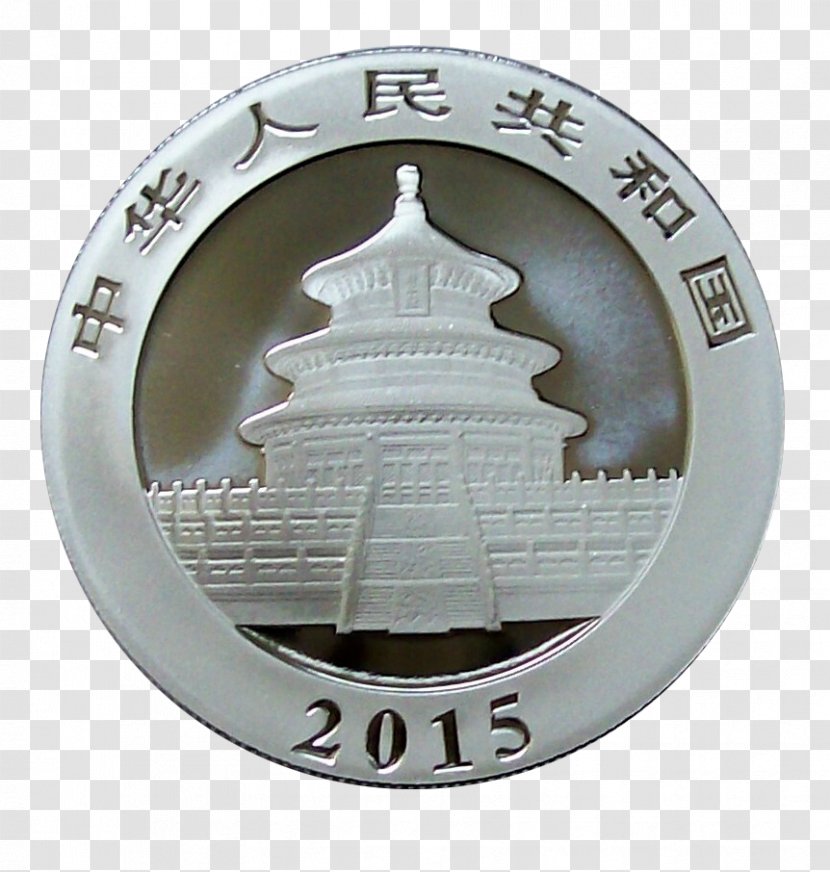 Gold Coin Silver 金銀の貯金箱 - Giant Panda - Chinese Currency Transparent PNG
