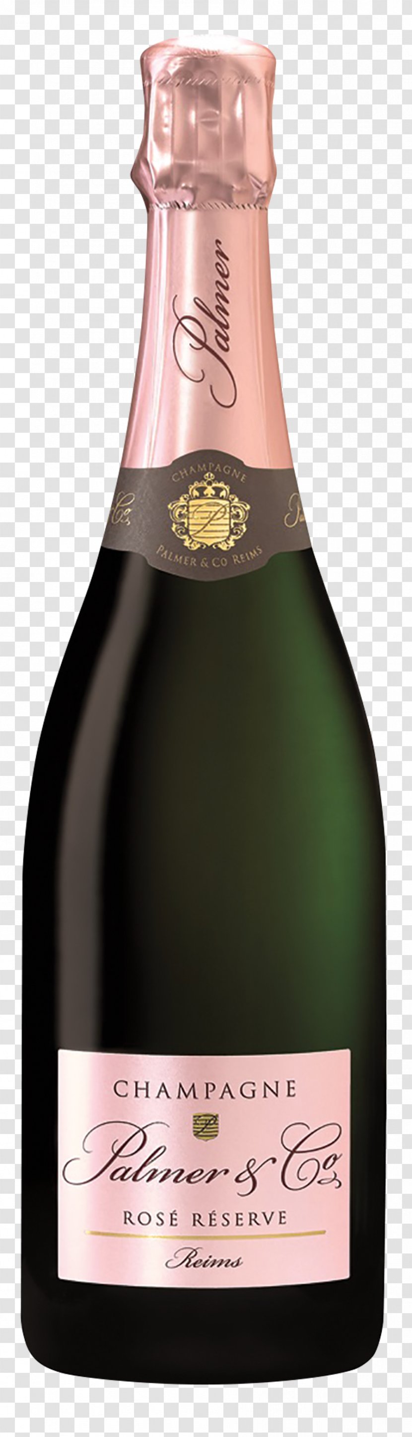 Champagne Palmer & Co Rosé Wine Côte Des Blancs Transparent PNG