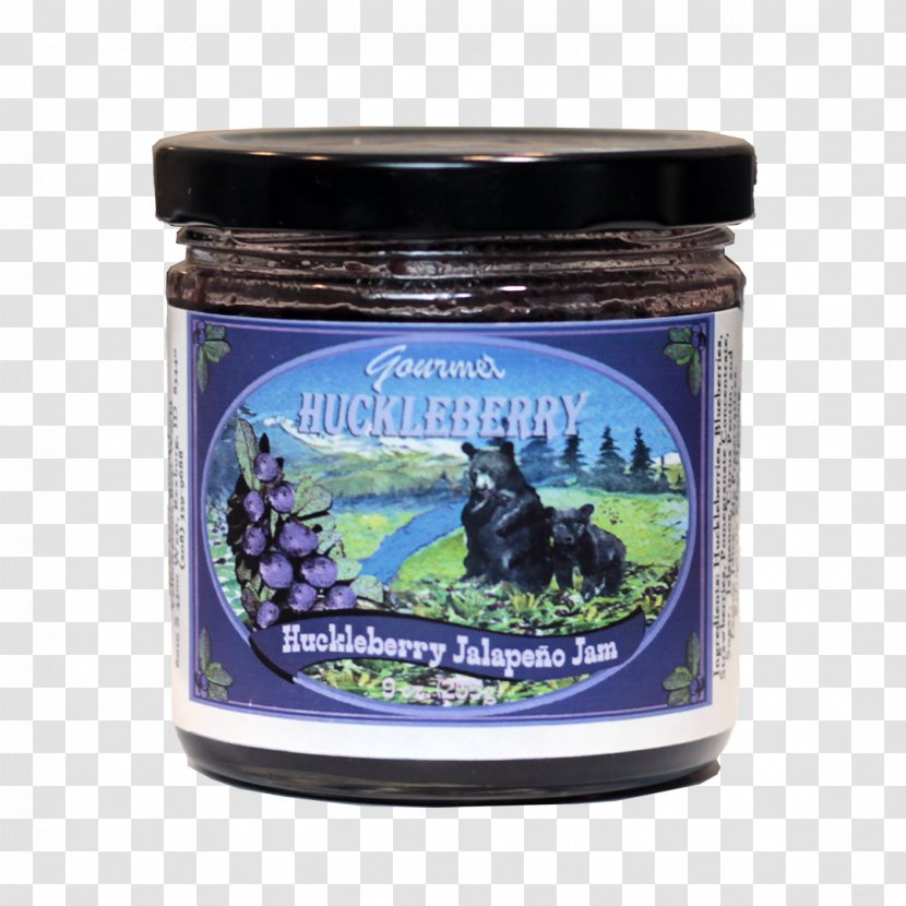 Salsa Huckleberry Food Yellowstone Bear World - Blueberry Jam Transparent PNG
