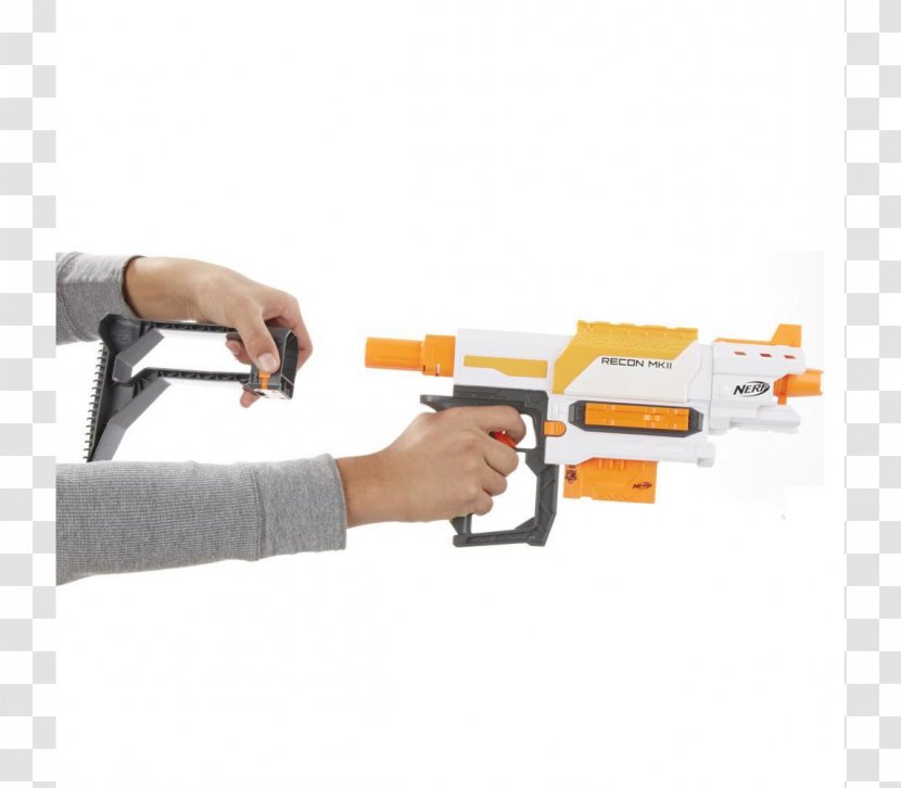 Nerf N-Strike Elite Feuille Métallique Hasbro Modulus Recon MKII Blaster - Toy Transparent PNG