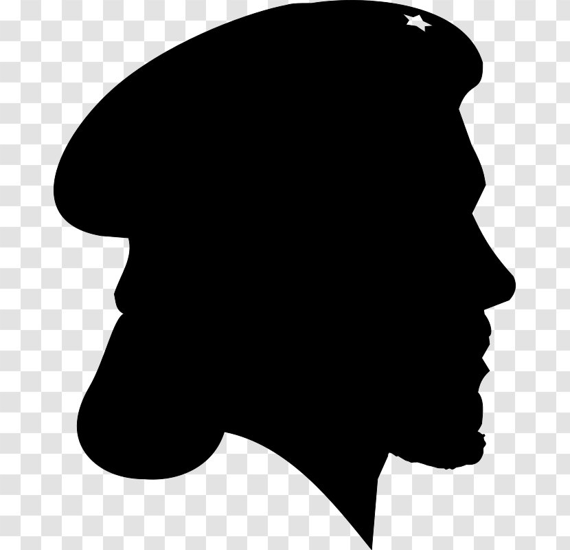 First World War Soldier Helmet Clip Art - Silhouette - Che Guevara Transparent PNG