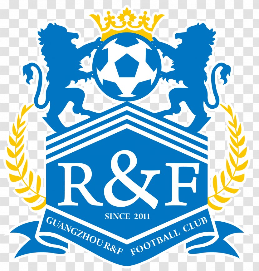 Guangzhou R&F F.C. Chinese Super League Evergrande Taobao Shanghai Greenland Shenhua Tianjin TEDA - Symbol - 足球logo Transparent PNG