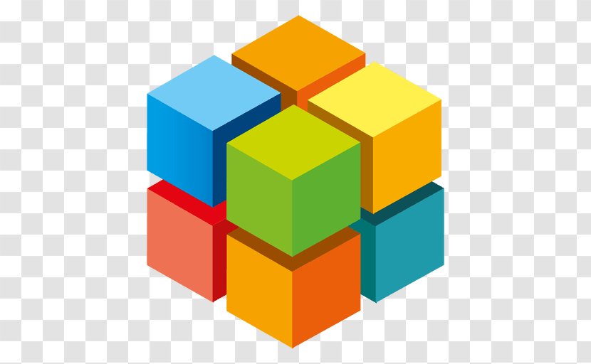Cube 3D Computer Graphics - Cubes Vector Transparent PNG