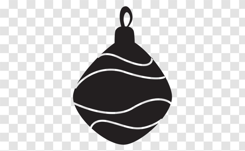 Product Design Christmas Ornament Day - Black And White Transparent PNG