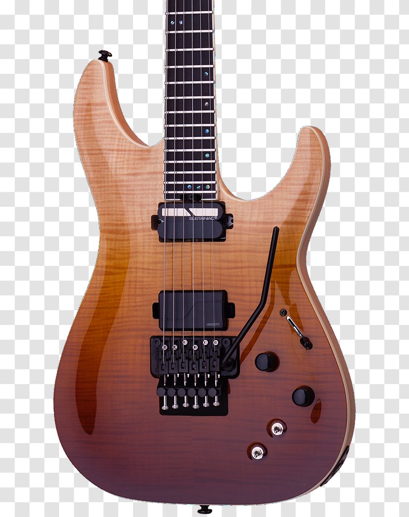Floyd Rose Schecter C-1 Hellraiser FR Guitar Research Musical Instruments - Ibanez Transparent PNG