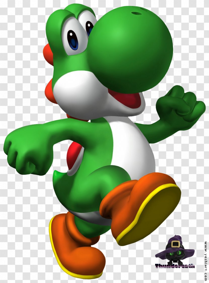 Super Mario Bros. & Yoshi Luigi - Amphibian Transparent PNG
