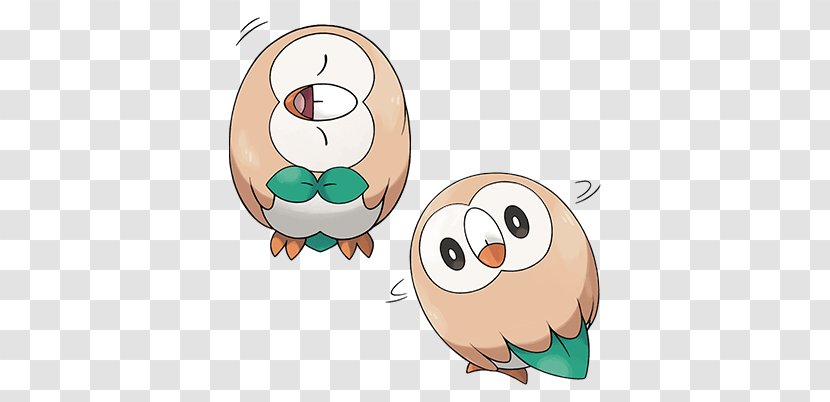 Pokémon Sun And Moon Rowlet Omega Ruby Alpha Sapphire Alola - Watercolor Transparent PNG