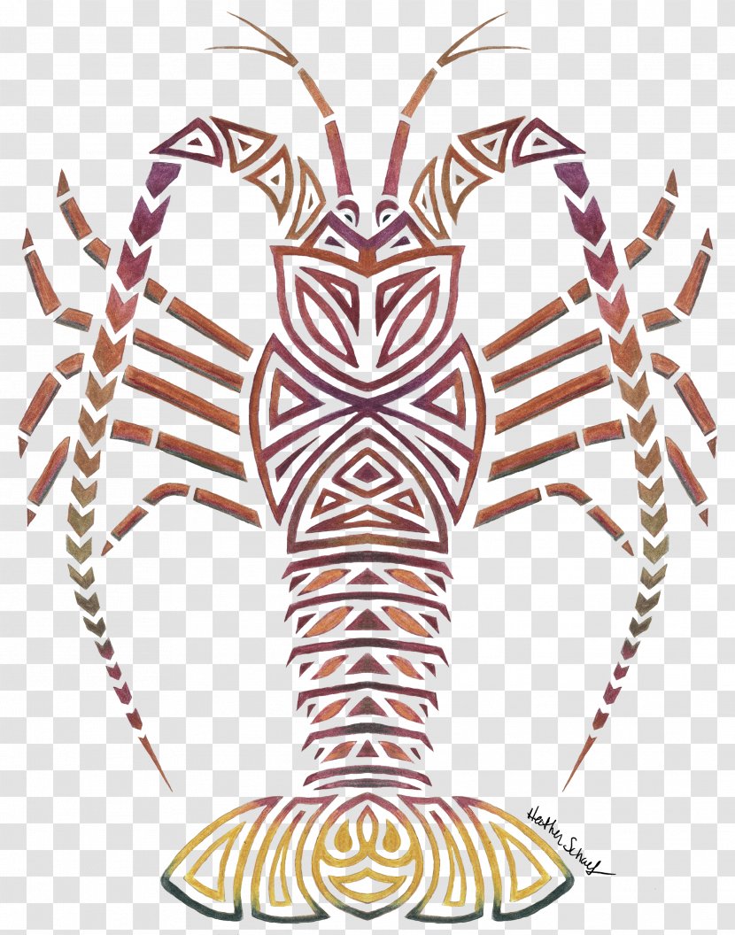 California Spiny Lobster T-shirt Palinurus Drawing - Tree Transparent PNG